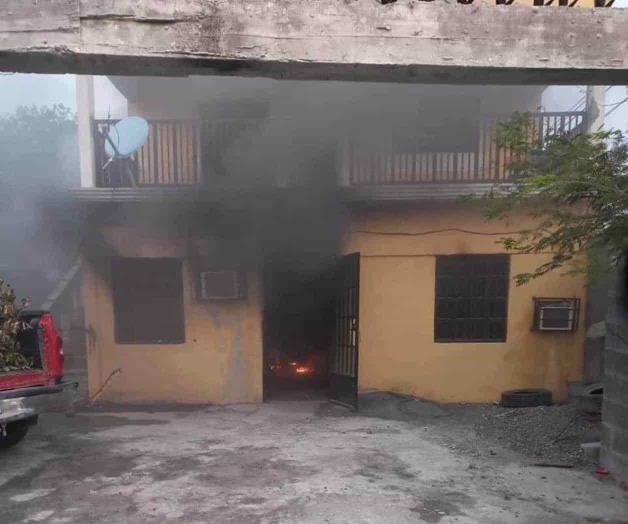 Consume fuego una vivienda