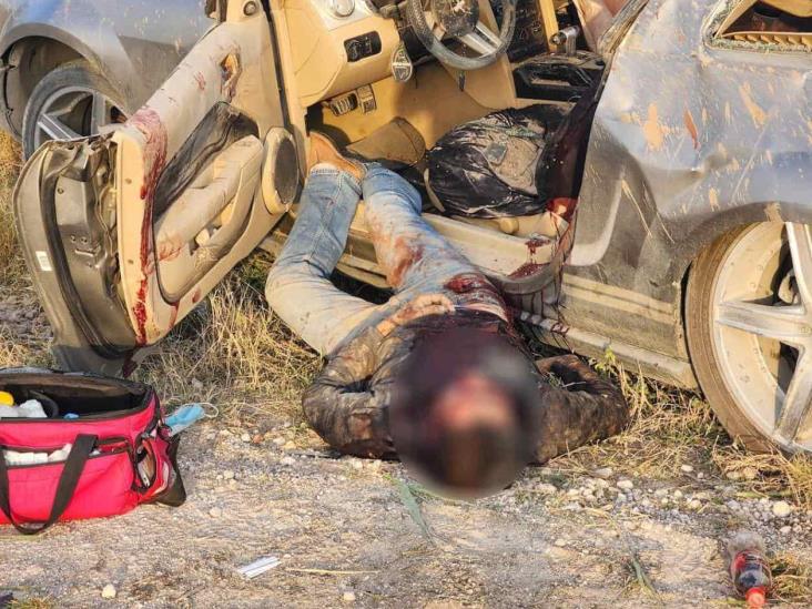 Fallece joven al volcar Fallece joven al volcar