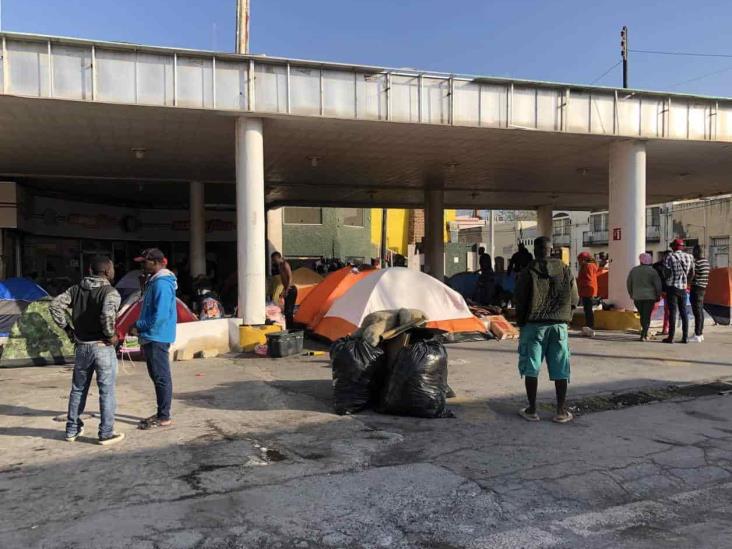 Baja población de migrantes en Matamoros Baja población de migrantes en Matamoros