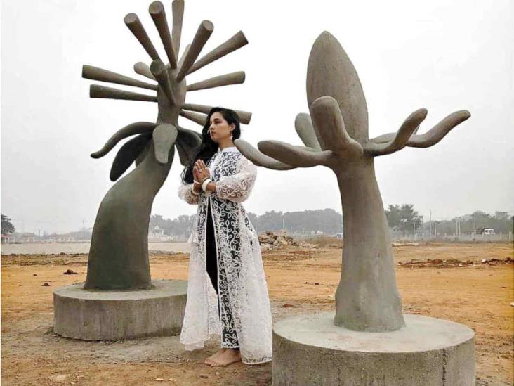 Llevan su arte a la India Llevan su arte a la India