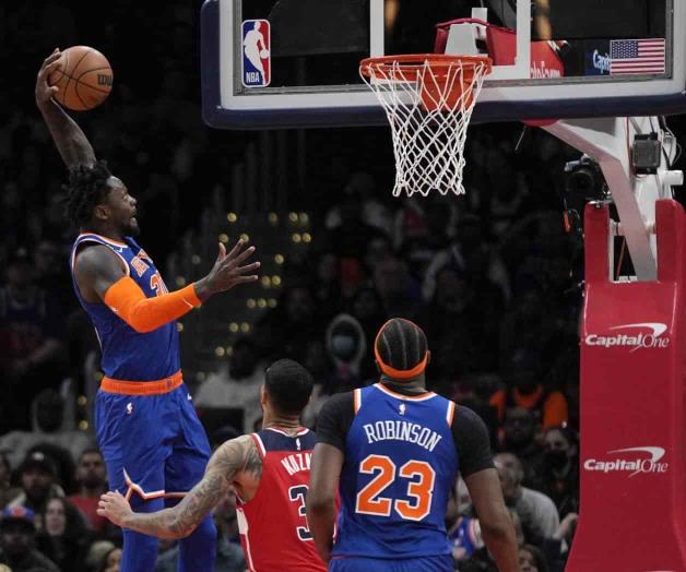 Remontan Knicks y se imponen a los Wizards