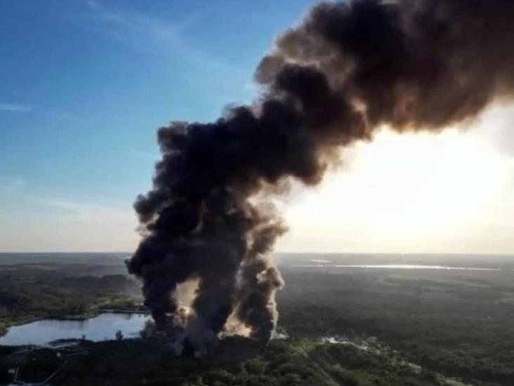 Encuentran restos tras explosión en Veracruz Encuentran restos tras explosión en Veracruz