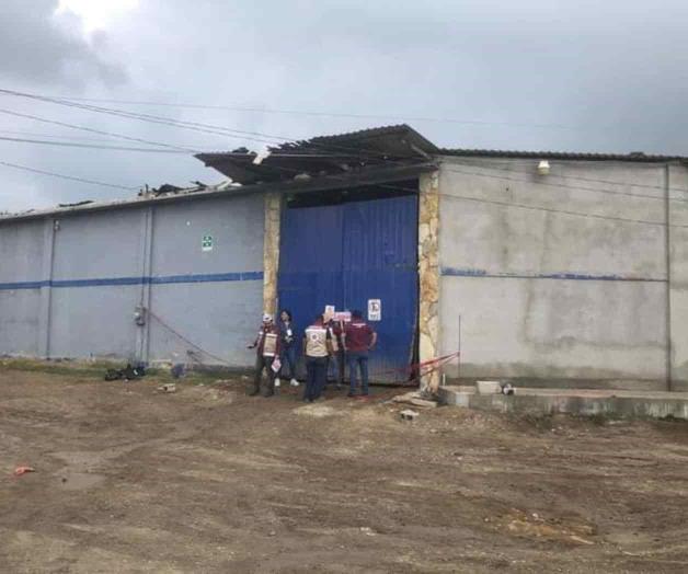 Explota almacén de productos de limpieza