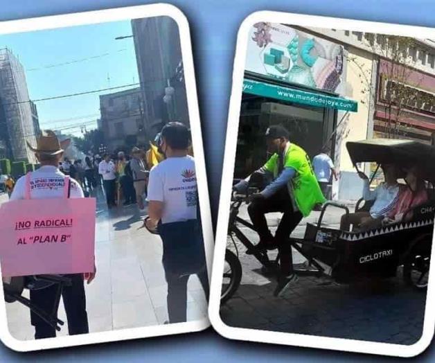 ¿Cómo llegaron a manifestación por INE?