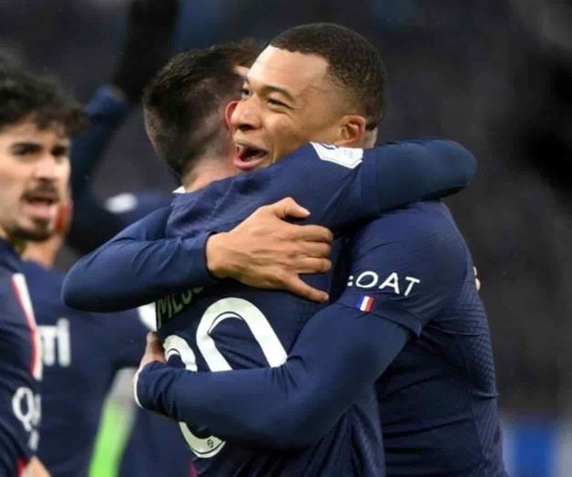 Acaban Mbappé y Messi con el Marsella en el Clásico