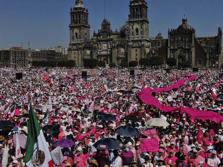 Abarrotan el Zócalo Abarrotan el Zócalo