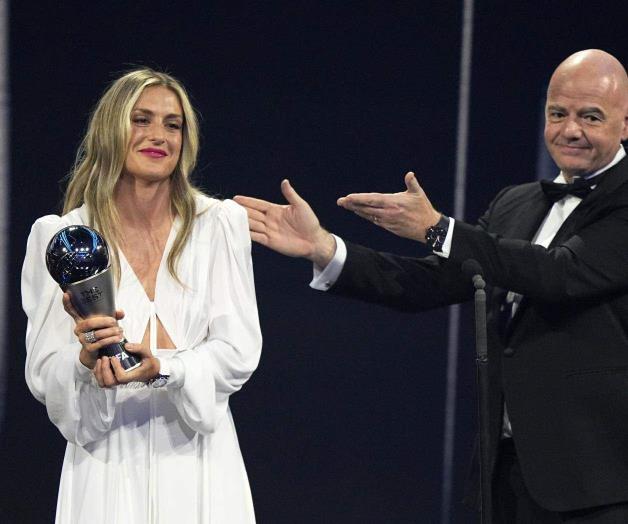 Alexia Putellas, ganadora de The Best Femenil