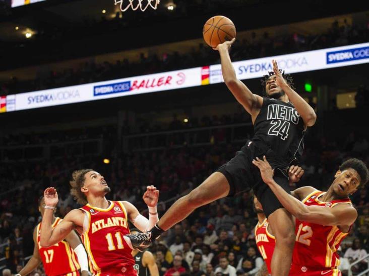Superan Hawks a Nets con tiro final de Young Superan Hawks a Nets con tiro final de Young