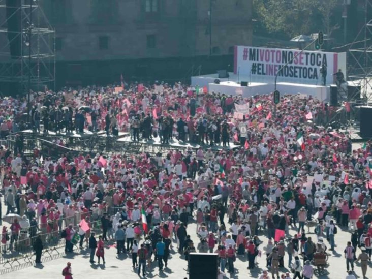 INE afirma que su personal no convocó a marcha INE afirma que su personal no convocó a marcha