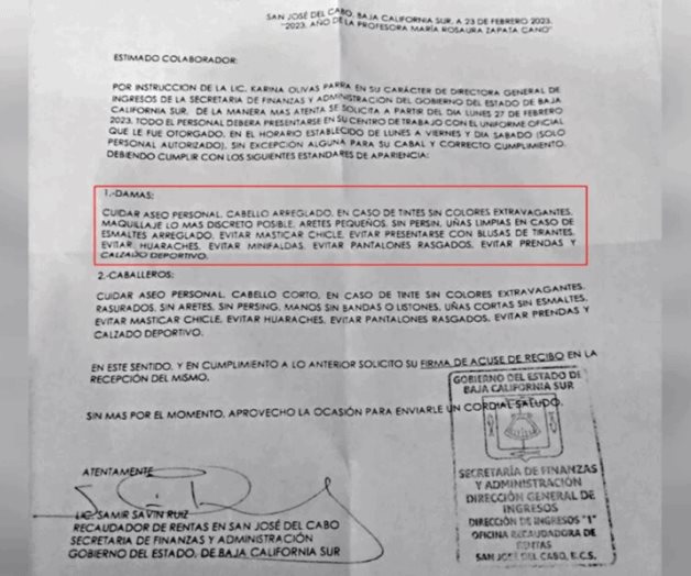 Causa polémica circular para empleados de BCS