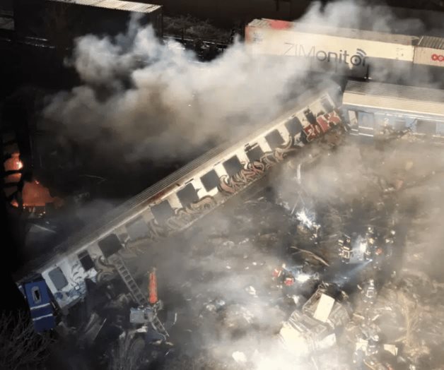 Choque de trenes suma ya 29 muertos y al menos 85 heridos en Grecia