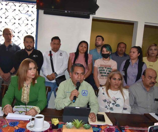 Busca la reelección presidente de Canaco