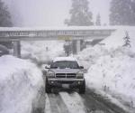 California recibe más nieve por tormentas