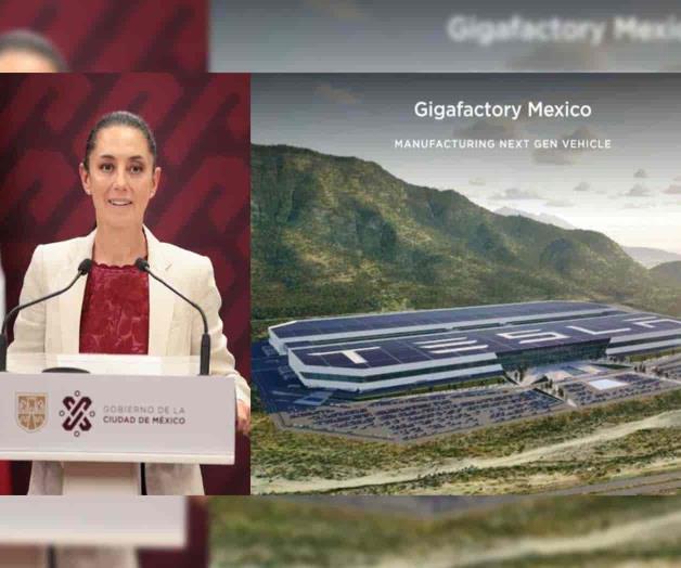 Planta de Tesla en México, un logro más de AMLO: Sheinbaum Planta de Tesla en México, un logro más de AMLO: Sheinbaum