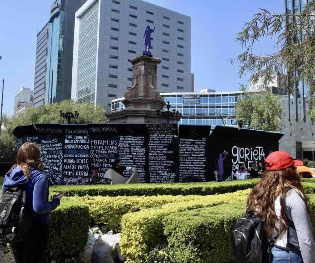 Acepta Sheinbaum reunión por Glorieta de Mujeres que Luchan