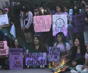 Marchan por las mujeres que ya no están