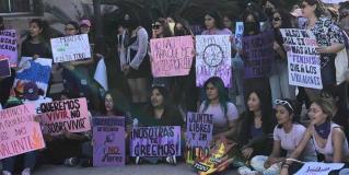 Marchan por las mujeres que ya no están