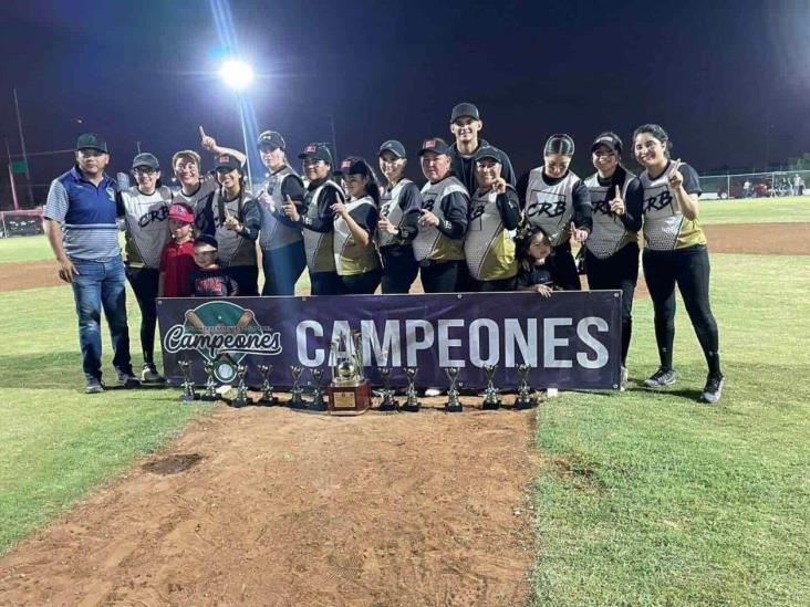 Ganan campeonato las peloteras de CRB Ganan campeonato las peloteras de CRB