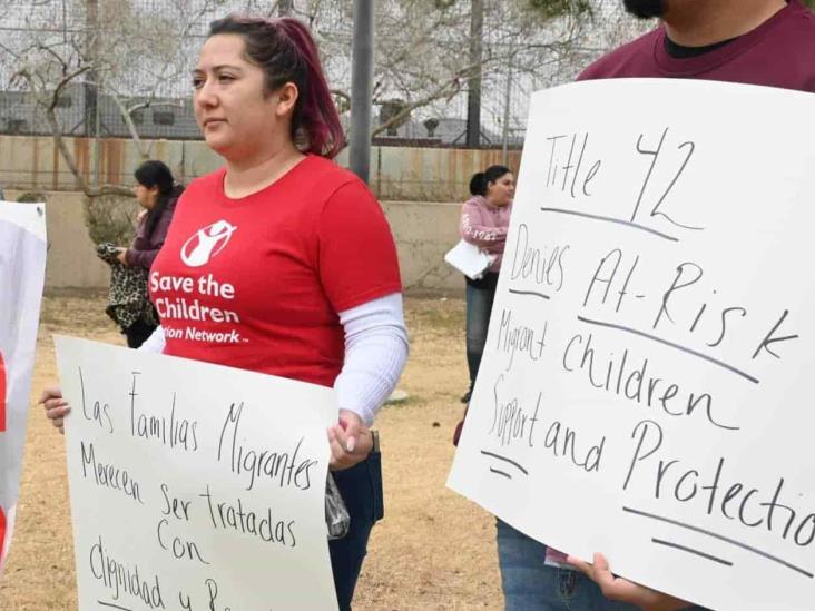 Realizan marcha contra la Operación Lone Star Realizan marcha contra la Operación Lone Star
