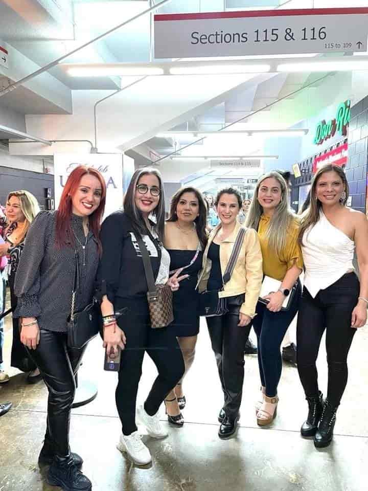 Gloria Martínez, Yadira Leos, Dora Guajardo, América Torres, Cinthia Rocha y Nydia Cantú.