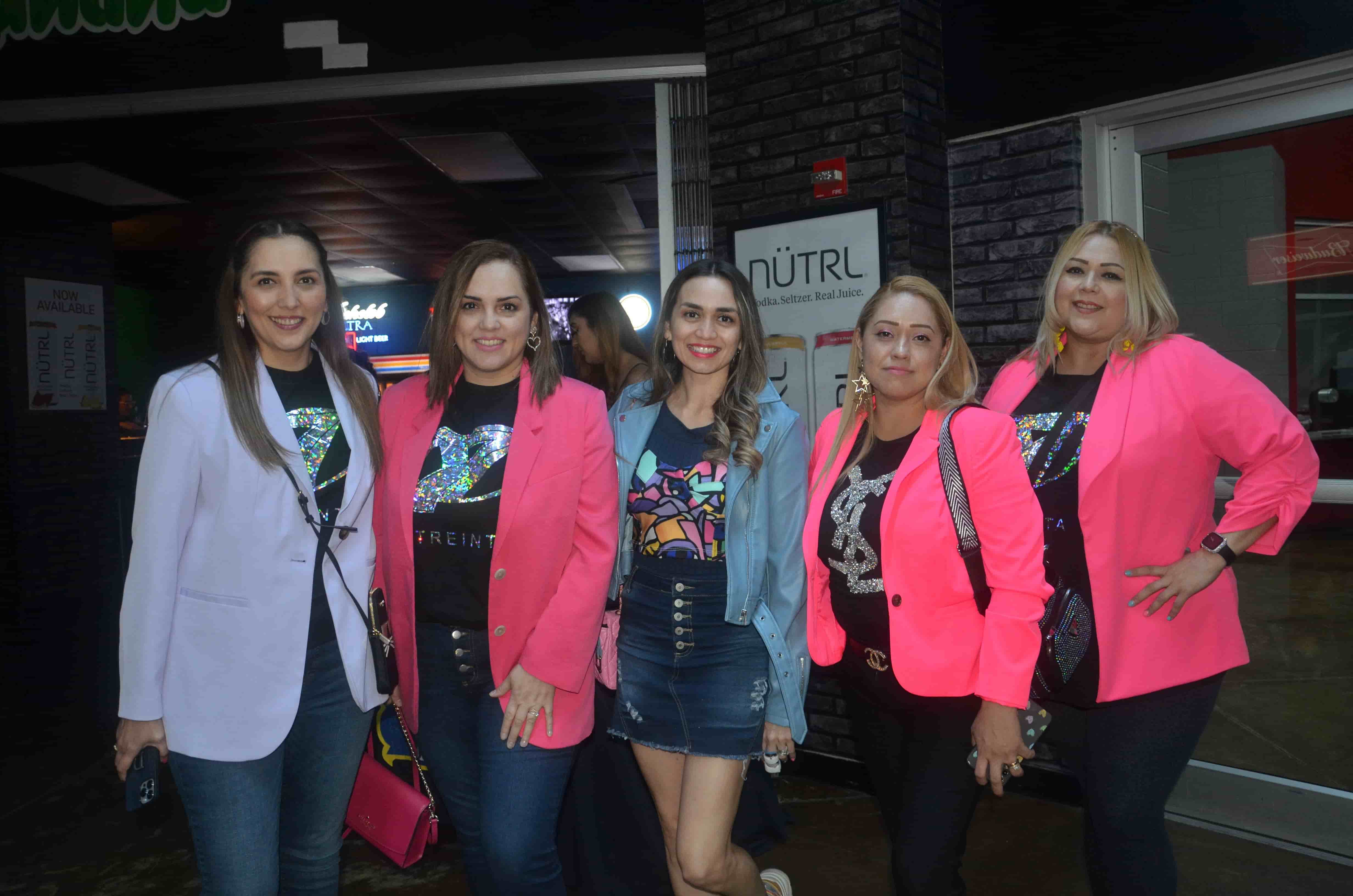 Diana Salazar, Alejandra Blanco, Sarahi Báez e Ivette Pineda.