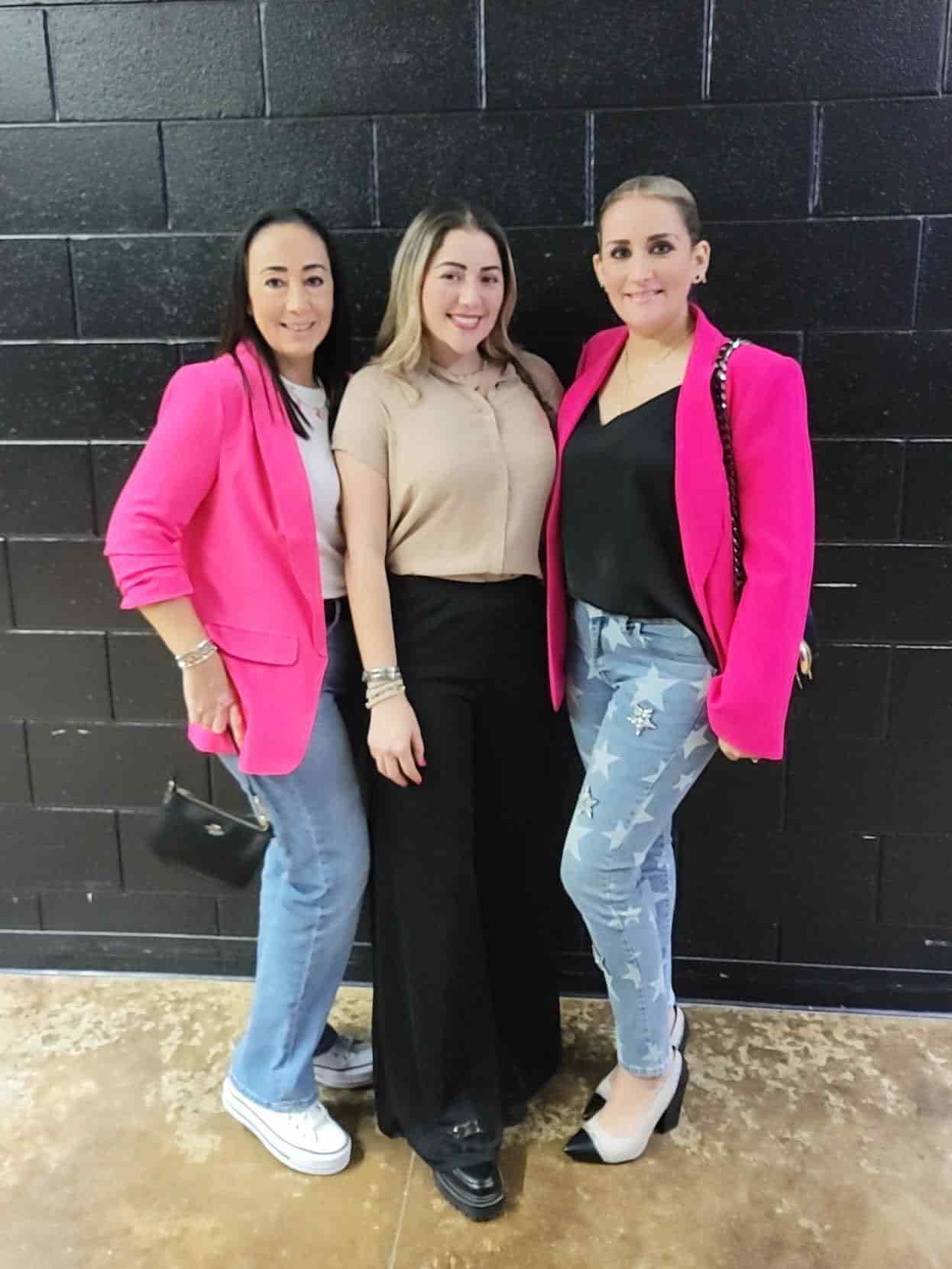 Lupita Hurtado, Jazmín Guerrero y Ana Paty Chapa.