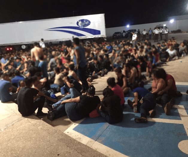 Rescatan a 343 migrantes en Veracruz