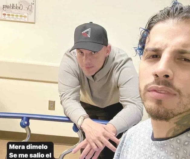 Se dislocó el hombro en show