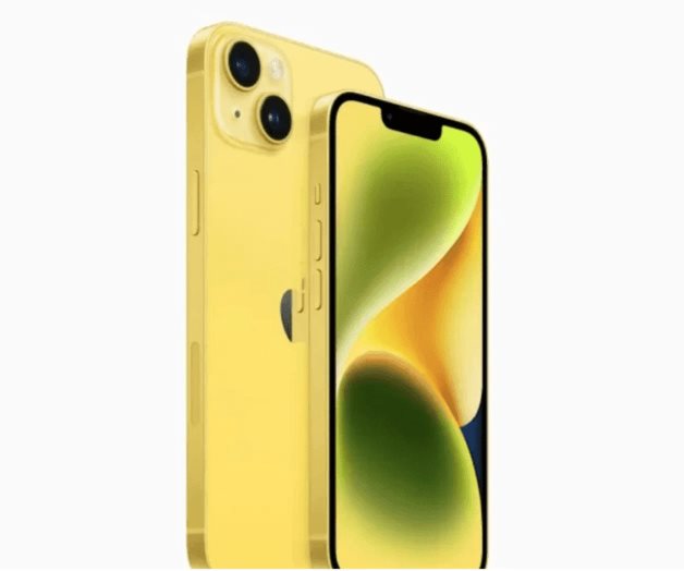 Apple lanza un nuevo iPhone 14 color amarillo