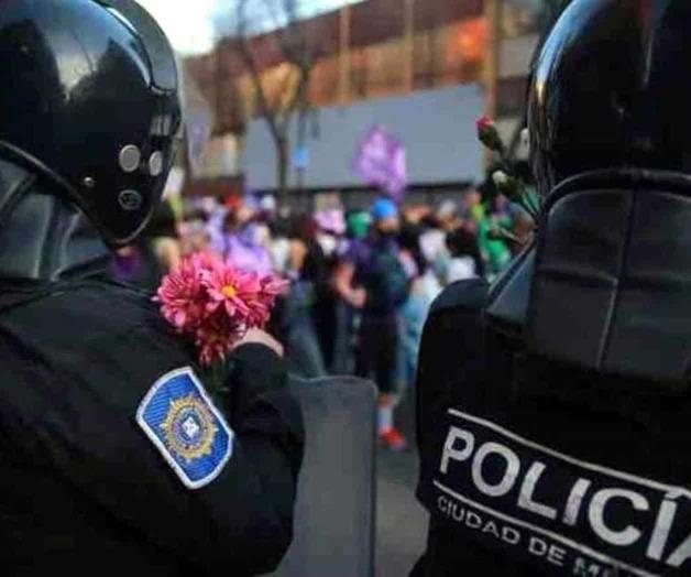 Acompañarán 2 mil 500 mujeres policía a la marcha por el 8M