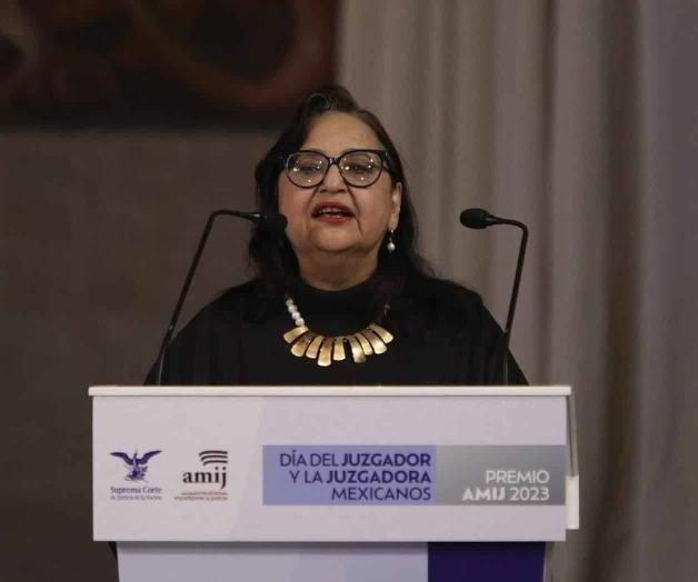 Reconoce Ministra Piña deuda judicial con mujeres Reconoce Ministra Piña deuda judicial con mujeres