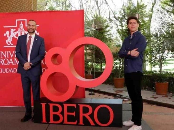 Este es el logo de la Ibero por su 80 aniversario Este es el logo de la Ibero por su 80 aniversario
