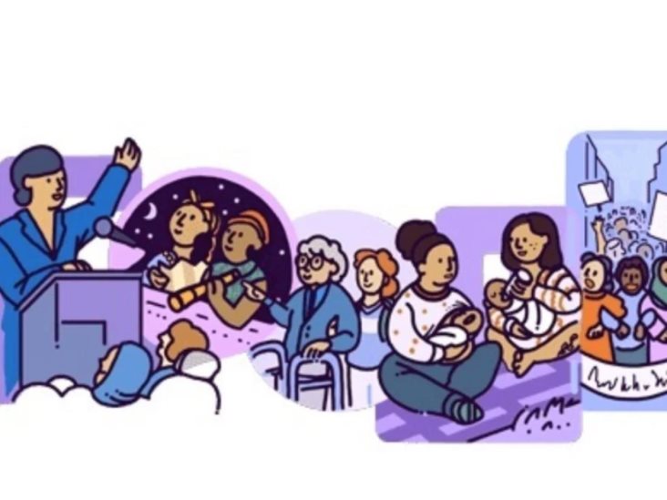 Google conmemora el Día Internacional de la Mujer con doodle Google conmemora el Día Internacional de la Mujer con doodle