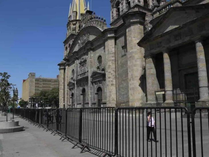 Deja 8M daños mínimos en dos templos de Guadalajara Deja 8M daños mínimos en dos templos de Guadalajara