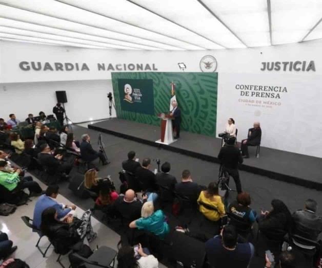 Apunta AMLO contra Calderón desde búnker de García Luna Apunta AMLO contra Calderón desde búnker de García Luna