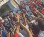 Aficionados del Olimpia se burlan de Atlas cantando Cielito Lindo