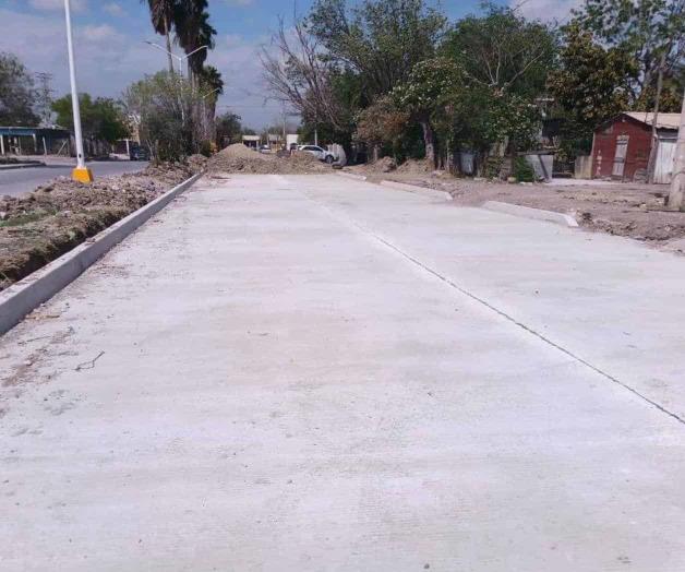 Concluyen una obra más de pavimentación