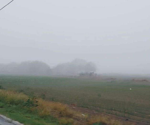 Envuelve bruma la ciudad de Río Bravo