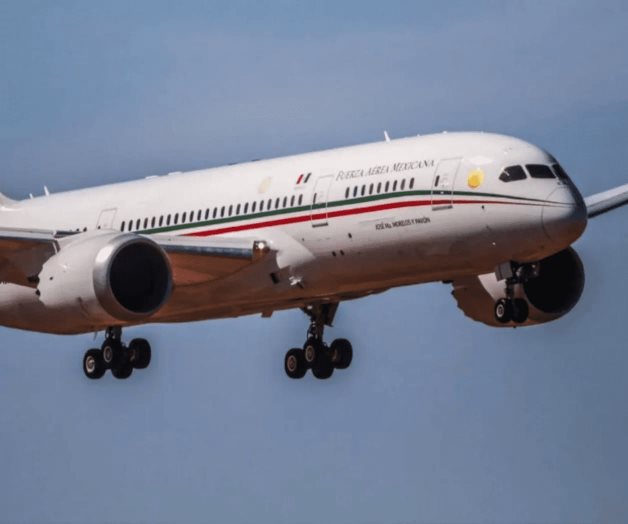 Avión presidencial regresa a México tras mantenimiento