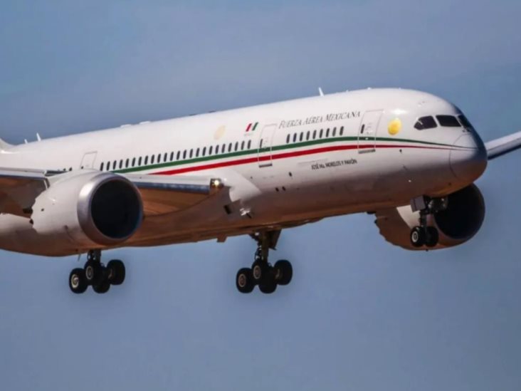 Avión presidencial regresa a México tras mantenimiento Avión presidencial regresa a México tras mantenimiento