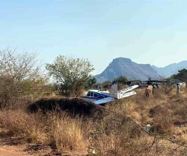 Se accidenta avioneta con dirigente del PRI en Guerrero
