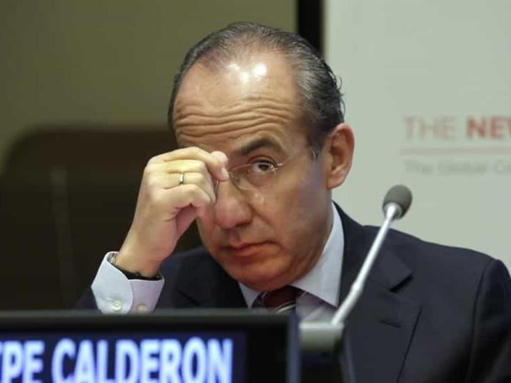 Acusa Calderón persecución política con caso García Luna Acusa Calderón persecución política con caso García Luna