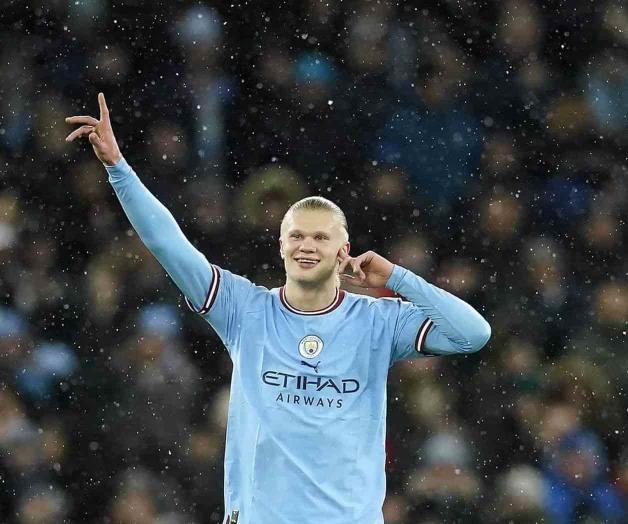 Haaland marca 5 goles en goleada del Man City en Champions Haaland marca 5 goles en goleada del Man City en Champions