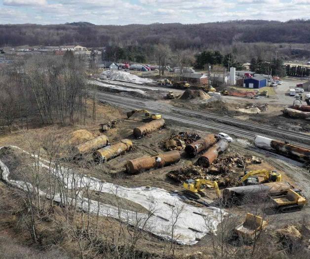 Ohio demanda a Northfolk Southern por descarrilamiento