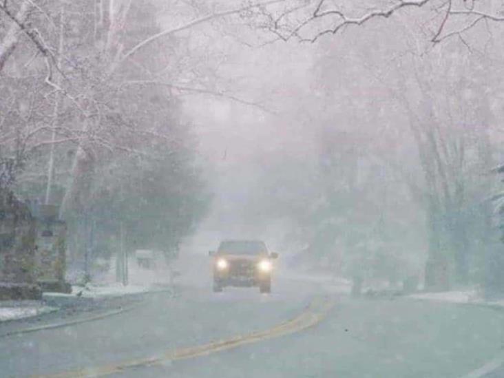 Una tormenta invernal lleva nieve húmeda al nordeste de EEUU Una tormenta invernal lleva nieve húmeda al nordeste de EEUU