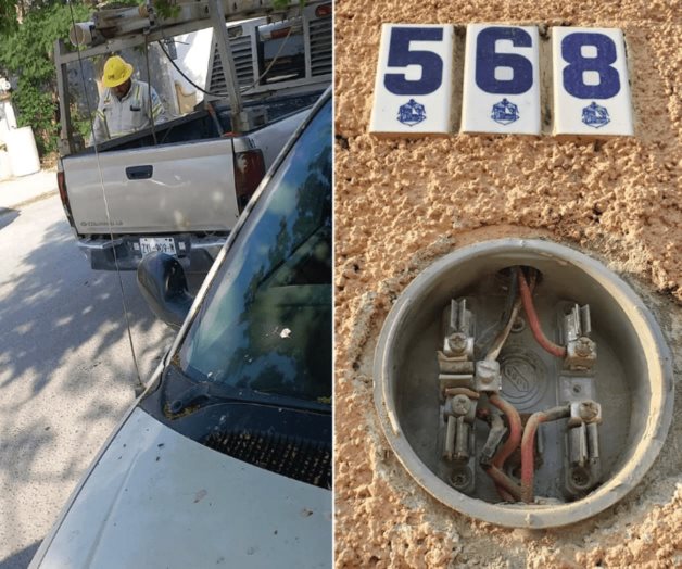 Sustraen medidores ‘empleados’ de CFE