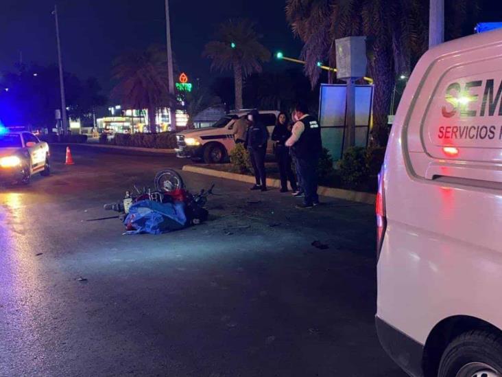 Reclaman cuerpo de motociclista Reclaman cuerpo de motociclista
