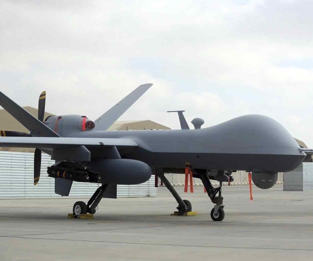 Golpea caza ruso un dron de los EU