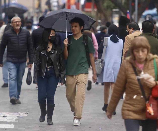 Pronostican tarde con lluvias y vientos en CDMX Pronostican tarde con lluvias y vientos en CDMX