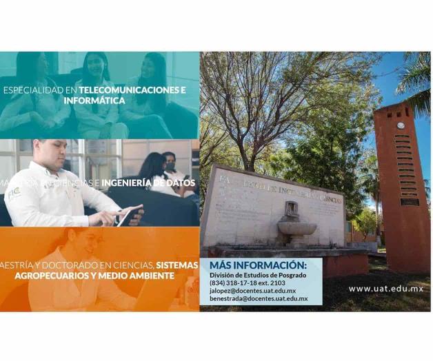 Ofrecen posgrados con aval de Conacyt Ofrecen posgrados con aval de Conacyt